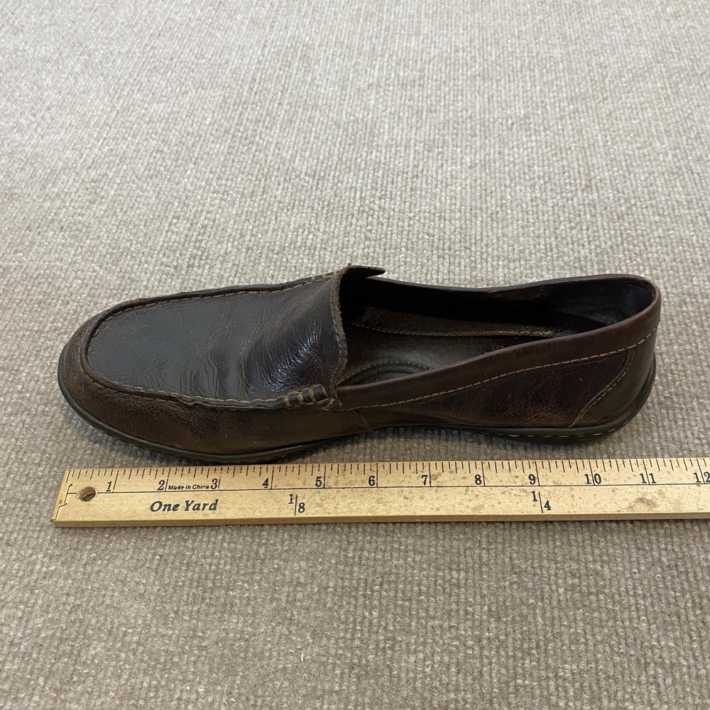 Born Shoes Womens 12 EU 43 Brown Leather Slip On Casual Comfort Walking Loafers - Picture 10 of 13